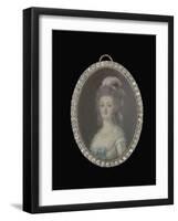 Queen Marie Antoinette, C.1790-Francois Dumont-Framed Giclee Print