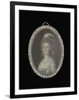 Queen Marie Antoinette, C.1790-Francois Dumont-Framed Giclee Print