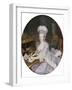 Queen Marie Antoinette of France (1755-1793)-Francois Dumont-Framed Giclee Print