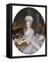 Queen Marie Antoinette of France (1755-1793)-Francois Dumont-Framed Stretched Canvas