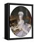 Queen Marie Antoinette of France (1755-1793)-Francois Dumont-Framed Stretched Canvas