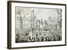 Queen Marie Antoinette to the Scaffold, 1793-null-Framed Giclee Print