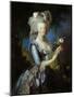 Queen Marie Antoinette with a Rose, 1783-Elisabeth Vigee Le Brun-Mounted Art Print