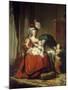 Queen Marie Antoinette with Her Children, 1787-Elisabeth Vigee Le Brun-Mounted Art Print