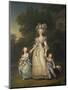 Queen Marie Antoinette with her Children in the Park of Trianon, 1785-Adolf Ulrich Wertmuller-Mounted Giclee Print