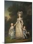 Queen Marie Antoinette with her Children in the Park of Trianon, 1785-Adolf Ulrich Wertmuller-Mounted Giclee Print