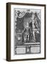 Queen Marie de Medicis and Louis XIII as a Child, Engraved by Nicolas de Mathoniere-Francois Quesnel-Framed Giclee Print