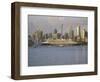 Queen Mary 2 on Maiden Voyage Arriving in Sydney Harbour, New South Wales, Australia-Mark Mawson-Framed Photographic Print