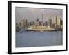 Queen Mary 2 on Maiden Voyage Arriving in Sydney Harbour, New South Wales, Australia-Mark Mawson-Framed Photographic Print