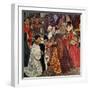 Queen Mary and Princess Elizabeth Entering London, 1553-John Byam Shaw-Framed Giclee Print