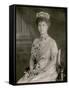 Queen Mary at a State Function-null-Framed Stretched Canvas