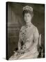 Queen Mary at a State Function-null-Stretched Canvas