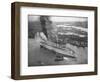 Queen Mary Docks in Southampton-null-Framed Photographic Print