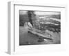 Queen Mary Docks in Southampton-null-Framed Photographic Print