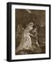 Queen Mary Escaping from Loch Leven Castle-English-Framed Giclee Print