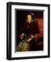 Queen Mary I (1516-58) 1554-Antonis Mor-Framed Giclee Print