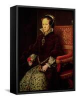 Queen Mary I (1516-58) 1554-Antonis Mor-Framed Stretched Canvas