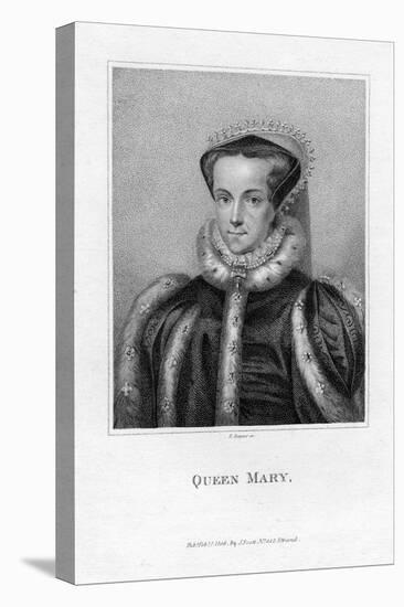 Queen Mary I of England-E Bocquet-Stretched Canvas