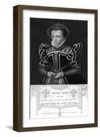 Queen Mary I of England-Henry Thomas Ryall-Framed Giclee Print