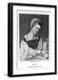 Queen Mary I of England-J Adam-Framed Giclee Print