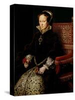 Queen Mary I Tudor of England or Bloody Mary, 1516-58-Antonis Mor-Stretched Canvas