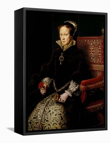 Queen Mary I Tudor of England or Bloody Mary, 1516-58-Antonis Mor-Framed Stretched Canvas