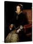 Queen Mary I Tudor of England or Bloody Mary, 1516-58-Antonis Mor-Stretched Canvas