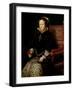 Queen Mary I Tudor of England or Bloody Mary, 1516-58-Antonis Mor-Framed Giclee Print