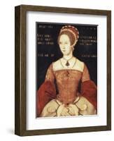 Queen Mary I-Master John Of Samakov-Framed Giclee Print