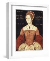 Queen Mary I-Master John Of Samakov-Framed Giclee Print