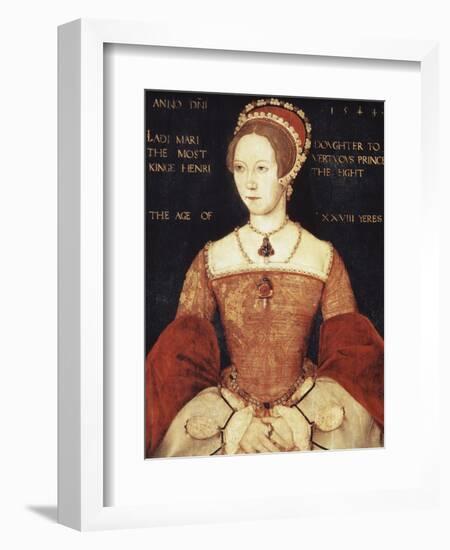 Queen Mary I-Master John Of Samakov-Framed Giclee Print