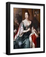 Queen Mary Ii, C.1692-94-Jan van der Vaardt-Framed Giclee Print