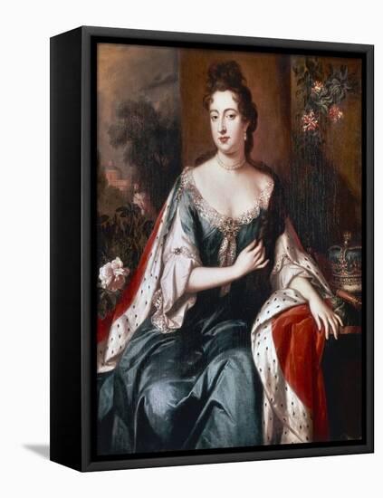 Queen Mary Ii, C.1692-94-Jan van der Vaardt-Framed Stretched Canvas