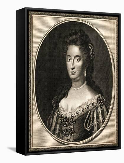 Queen Mary II of Great Britain-null-Framed Stretched Canvas