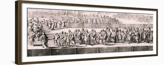 Queen Mary II's Funeral, Westminster Abbey, London, 1695-Romeyn De Hooghe-Framed Premium Giclee Print