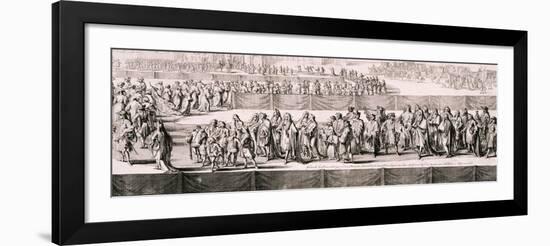 Queen Mary II's Funeral, Westminster Abbey, London, 1695-Romeyn De Hooghe-Framed Giclee Print