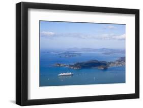 Queen Mary Ii Visits the Bay of Islands, Northland, North Island, New Zealand, Pacific-Doug Pearson-Framed Photographic Print