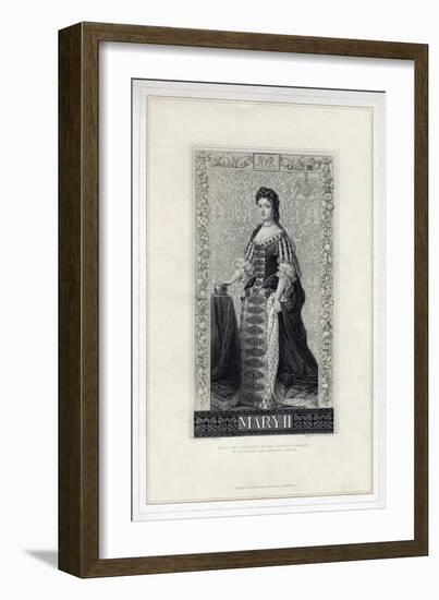 Queen Mary II-R Anderson-Framed Giclee Print