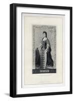 Queen Mary II-R Anderson-Framed Giclee Print