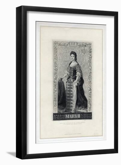 Queen Mary II-R Anderson-Framed Giclee Print