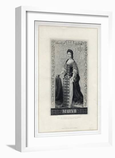 Queen Mary II-R Anderson-Framed Giclee Print