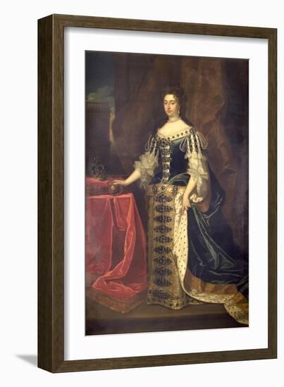 Queen Mary II-Godfrey Kneller-Framed Giclee Print