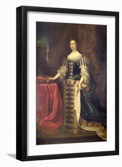 Queen Mary II-Godfrey Kneller-Framed Giclee Print