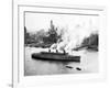 Queen Mary Leaves her New York Berth, c.1940-null-Framed Photographic Print