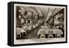 Queen Mary Ocean Liner, Dining Saloon-CR Hoffmann-Framed Stretched Canvas
