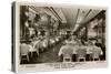 Queen Mary Ocean Liner, Dining Saloon-CR Hoffmann-Stretched Canvas