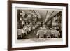 Queen Mary Ocean Liner, Dining Saloon-CR Hoffmann-Framed Photographic Print