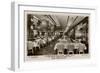 Queen Mary Ocean Liner, Dining Saloon-CR Hoffmann-Framed Photographic Print