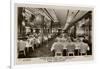 Queen Mary Ocean Liner, Dining Saloon-CR Hoffmann-Framed Photographic Print