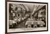 Queen Mary Ocean Liner, Dining Saloon-CR Hoffmann-Framed Photographic Print